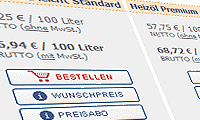 g&uuml;nstiger Heiz&ouml;lpreis bei richtiger Bestellmenge