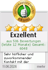 eKomi Kundenmeinungen