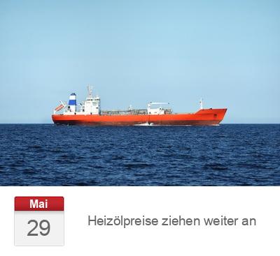 Heizölpreise ziehen weiter an