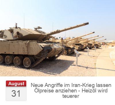 Neue Angriffe im Iran-Krieg lassen Ölpreise anziehen - Heizöl wird teuerer