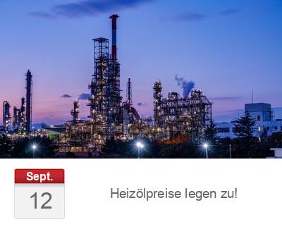  Heizölpreise legen zu! 